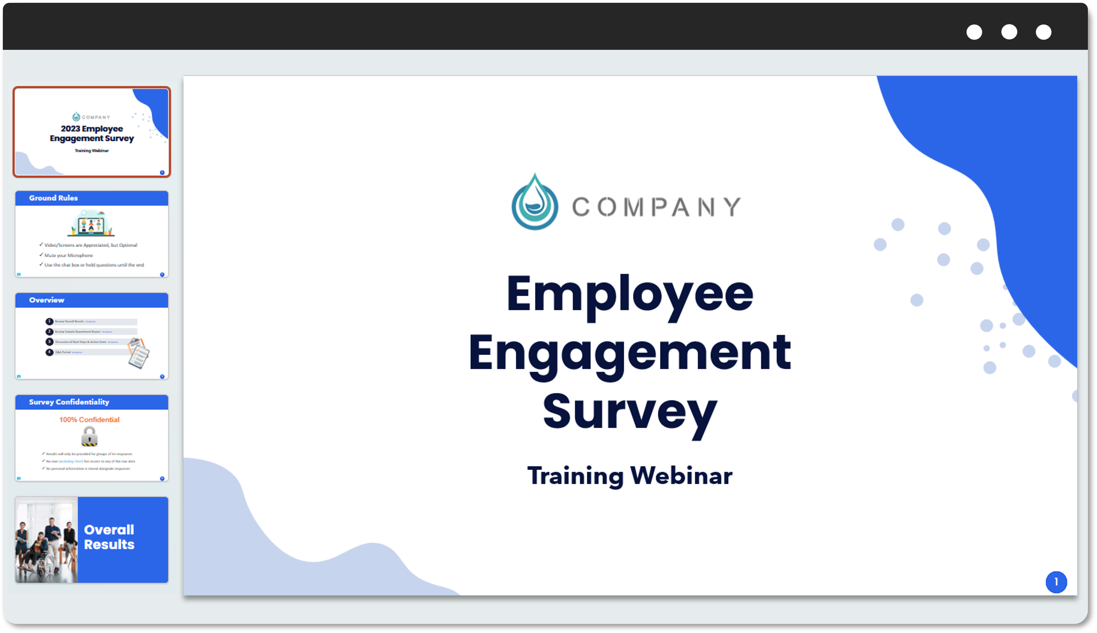 screenshot of Flex Surveys